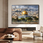 Palestine 177 Canvas Art 60 x 40 cm / Stretched on hidden frame