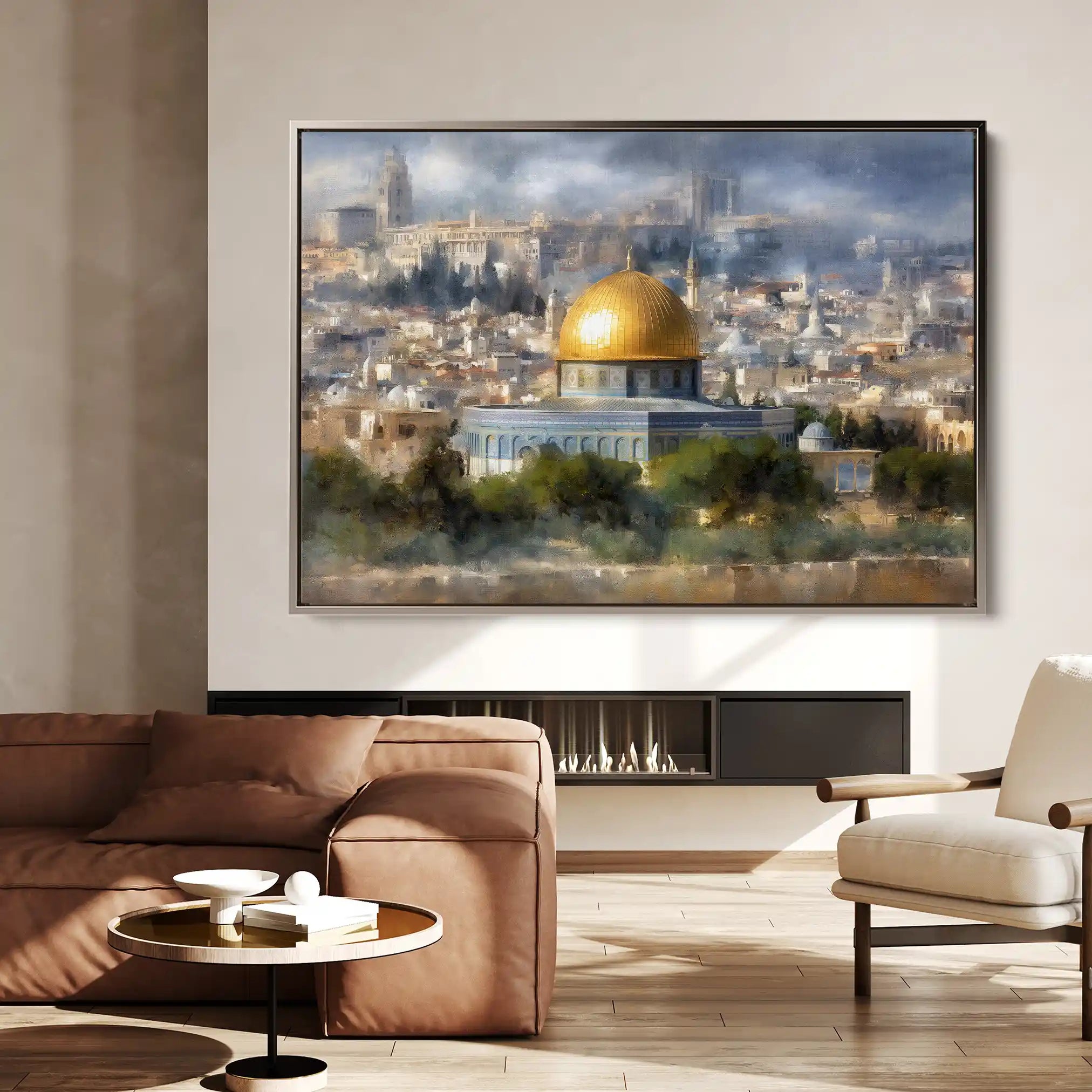 Palestine 177 Canvas Art 60 x 40 cm / Stretched on hidden frame