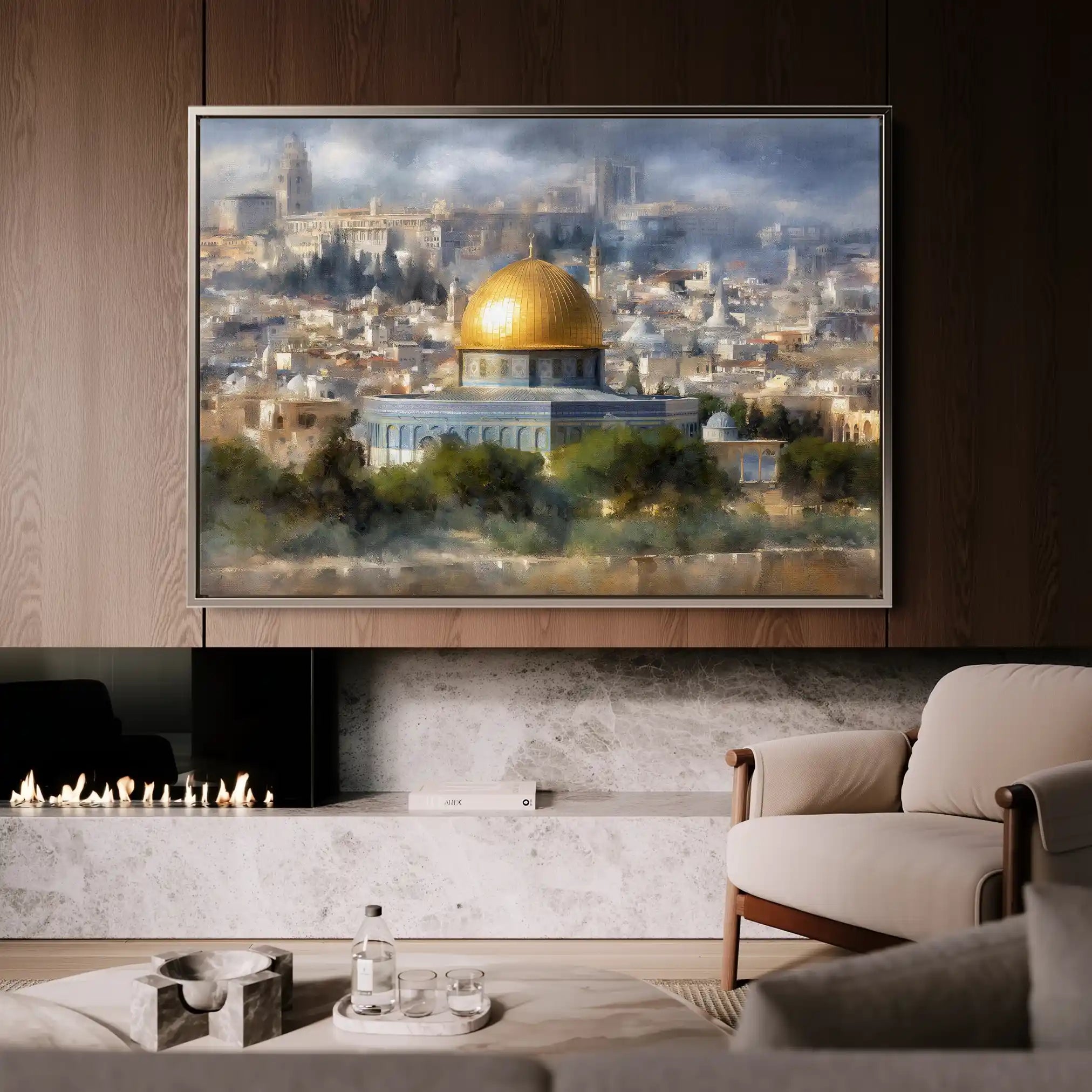 Palestine 177 Canvas Art 60 x 40 cm / Stretched on hidden frame