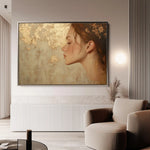 Portrait 177 Canvas Art 90 x 60 cm / Stretched on hidden frame