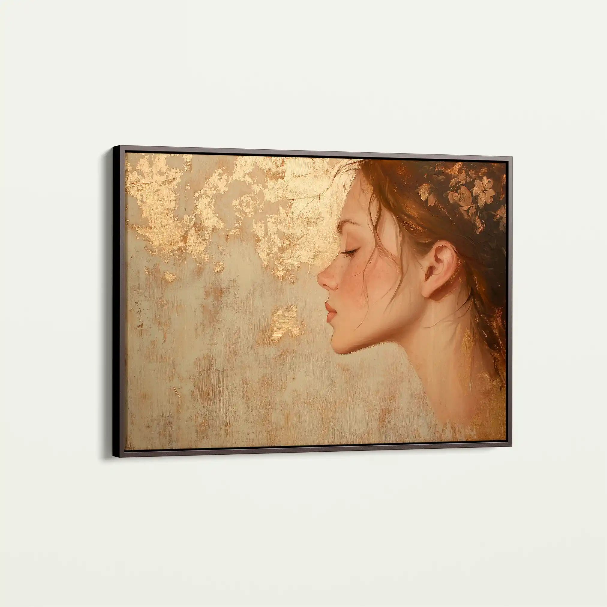 Portrait 177 Canvas Art 90 x 60 cm / Stretched on hidden frame