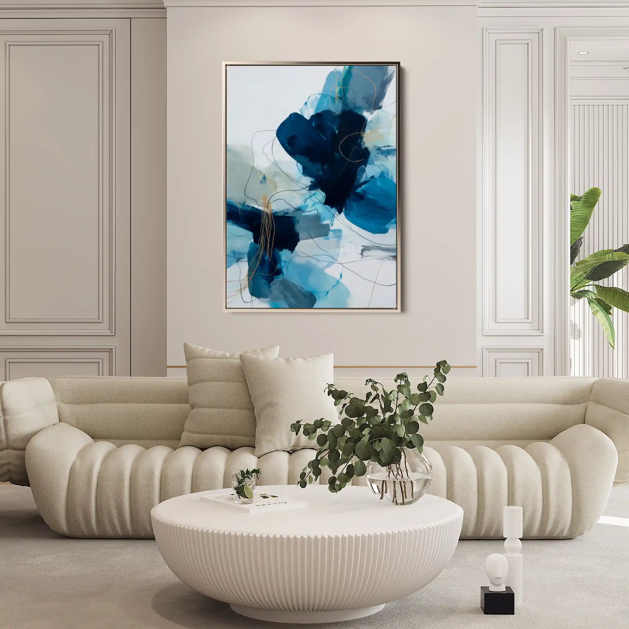 Abstract 1770 Canvas Art 60 x 40 cm / Stretched on hidden frame
