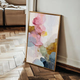 Abstract 1771 Canvas Art 60 x 40 cm / Stretched on hidden frame