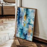 Abstract 1773 Canvas Art 60 x 40 cm / Stretched on hidden frame