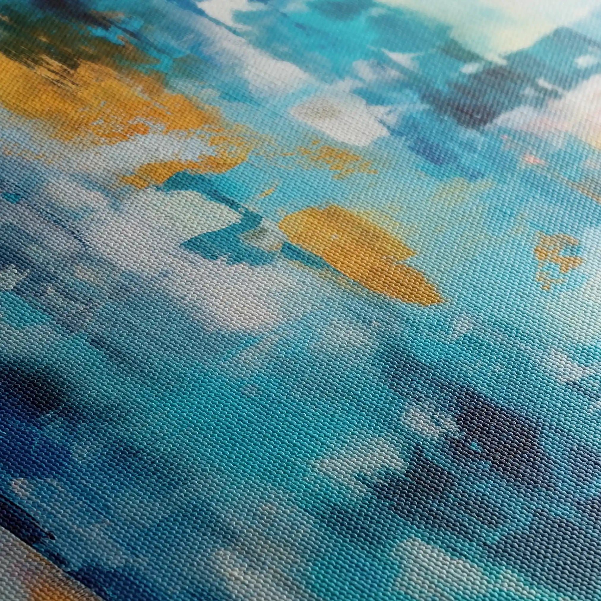Abstract 1773 Canvas Art 60 x 40 cm / Stretched on hidden frame