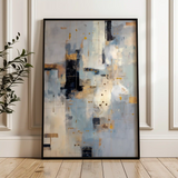 Abstract 1774 Canvas Art 60 x 40 cm / Stretched on hidden frame