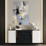 Abstract 1774 Canvas Art 60 x 40 cm / Stretched on hidden frame