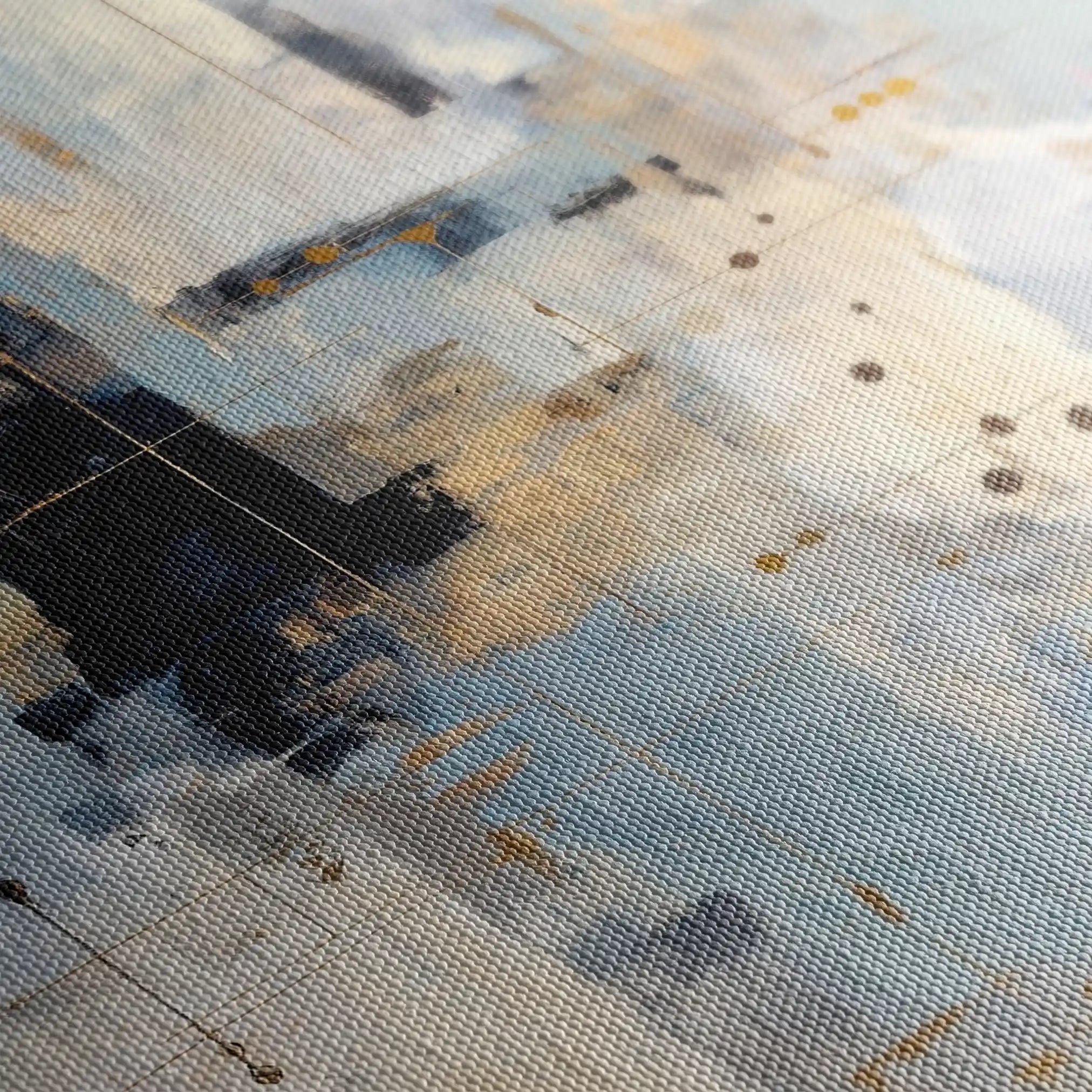 Abstract 1774 Canvas Art 60 x 40 cm / Stretched on hidden frame