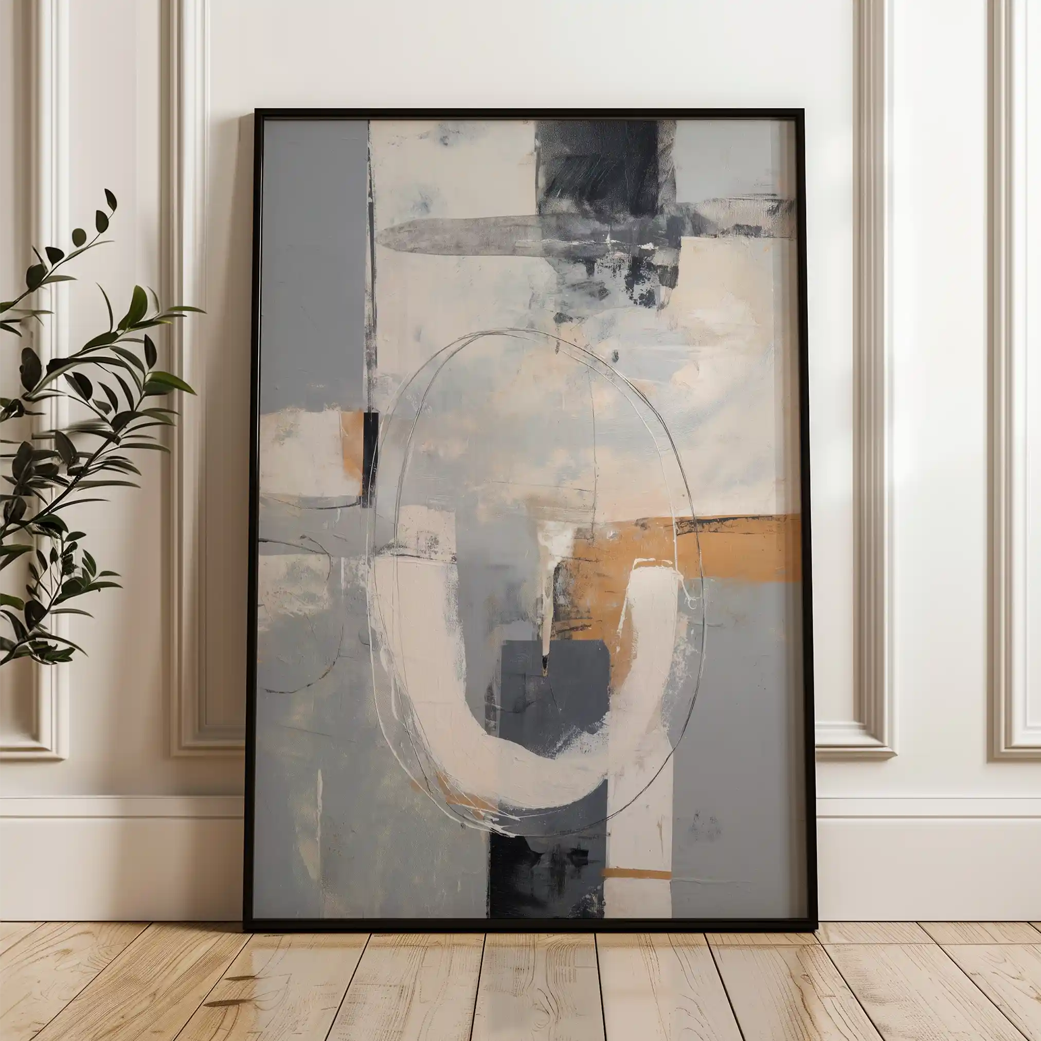 Abstract 1775 Canvas Art 60 x 40 cm / Stretched on hidden frame