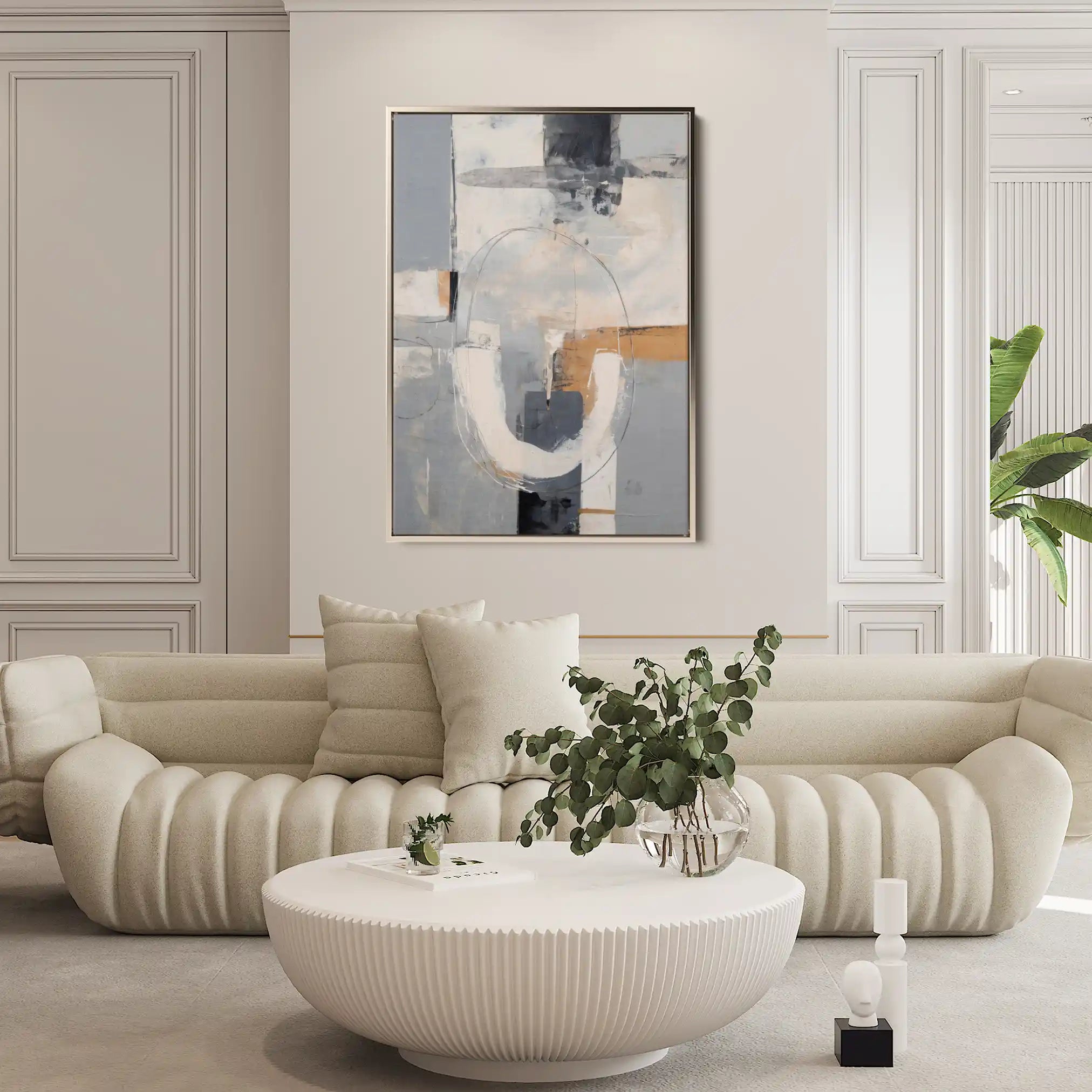 Abstract 1775 Canvas Art 60 x 40 cm / Stretched on hidden frame