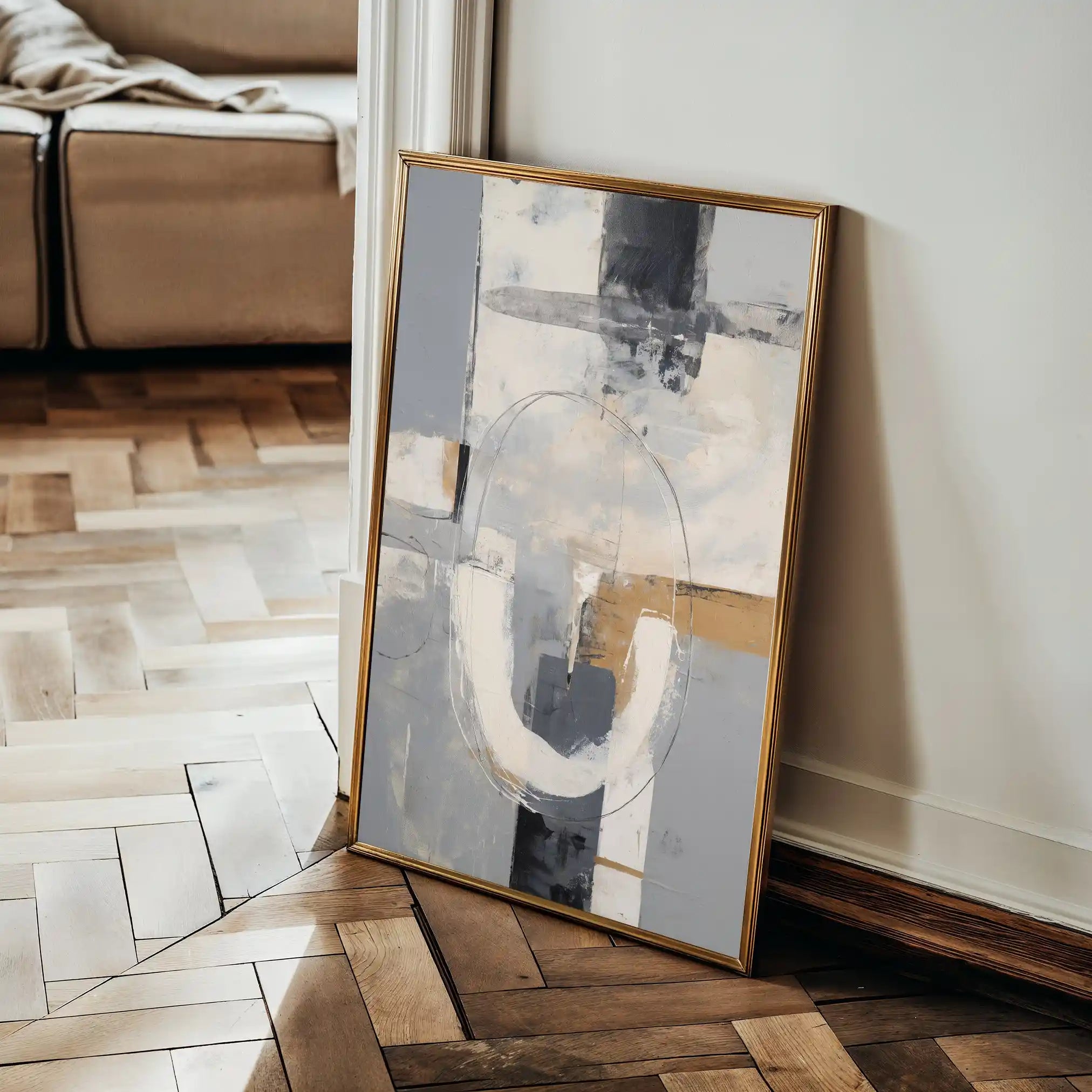 Abstract 1775 Canvas Art 60 x 40 cm / Stretched on hidden frame