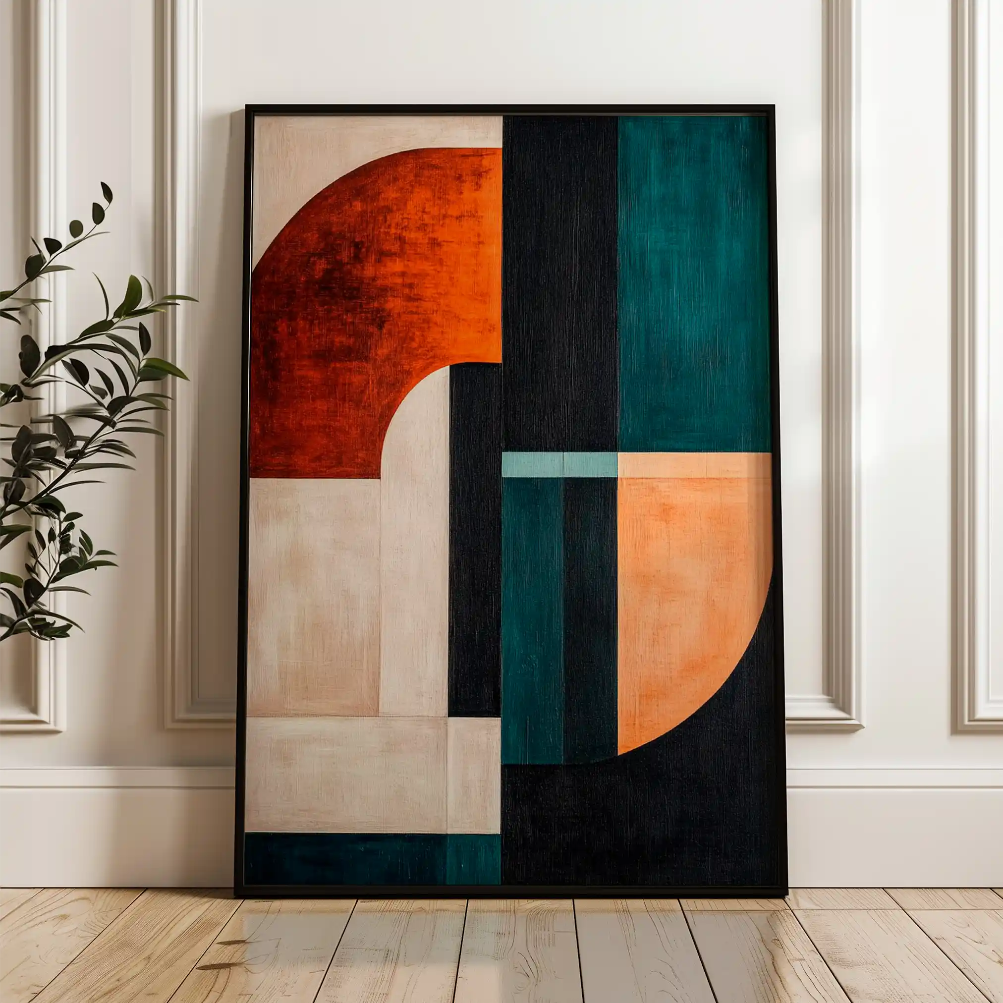 Abstract 1779 Canvas Art 60 x 40 cm / Stretched on hidden frame