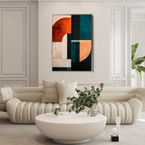 Abstract 1779 Canvas Art 60 x 40 cm / Stretched on hidden frame