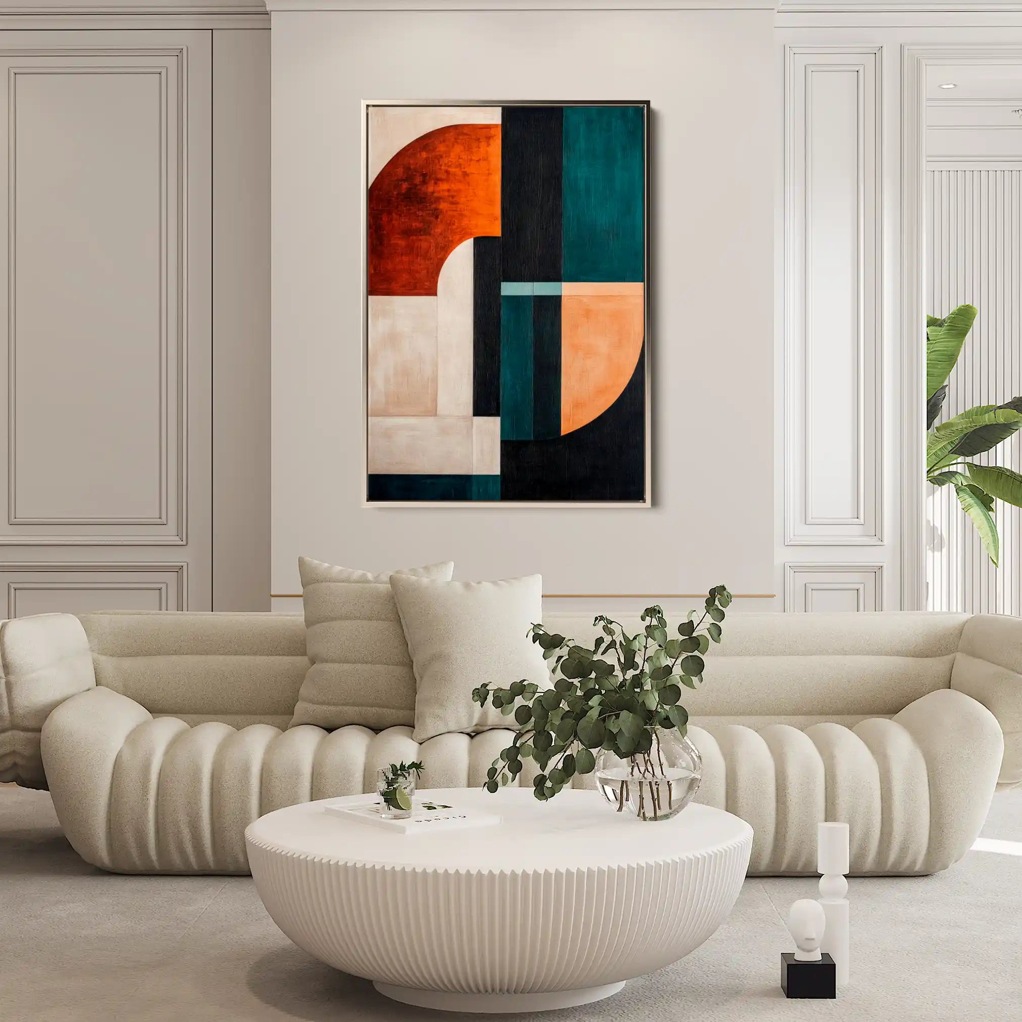 Abstract 1779 Canvas Art 60 x 40 cm / Stretched on hidden frame