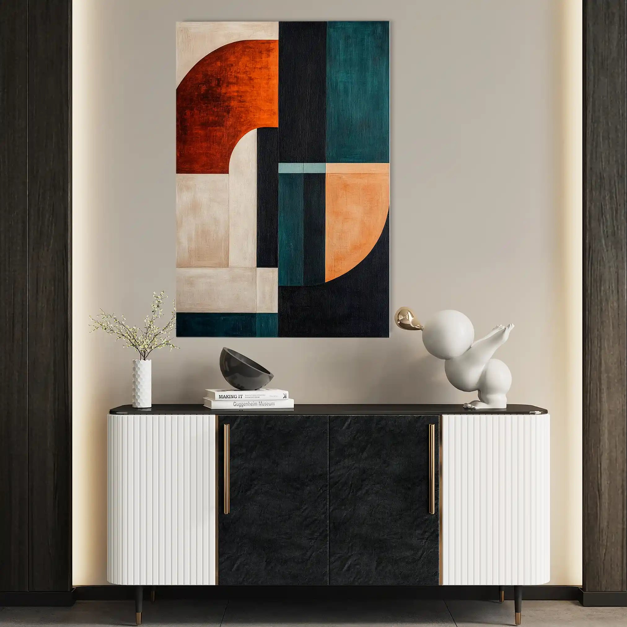 Abstract 1779 Canvas Art 60 x 40 cm / Stretched on hidden frame