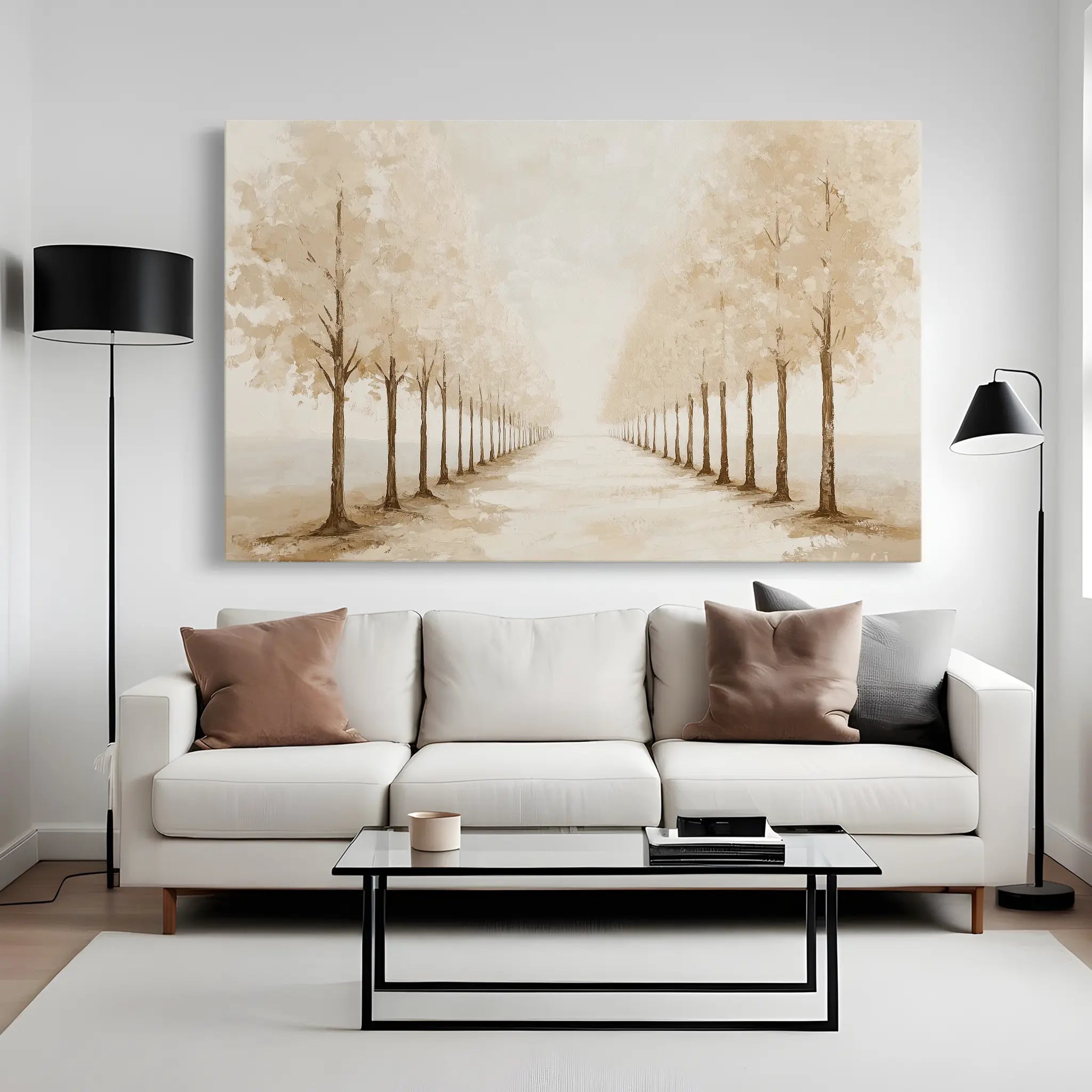 Landscape Canvas Wall Art WAD178-L 90 x 60 cm / Stretched on hidden frame