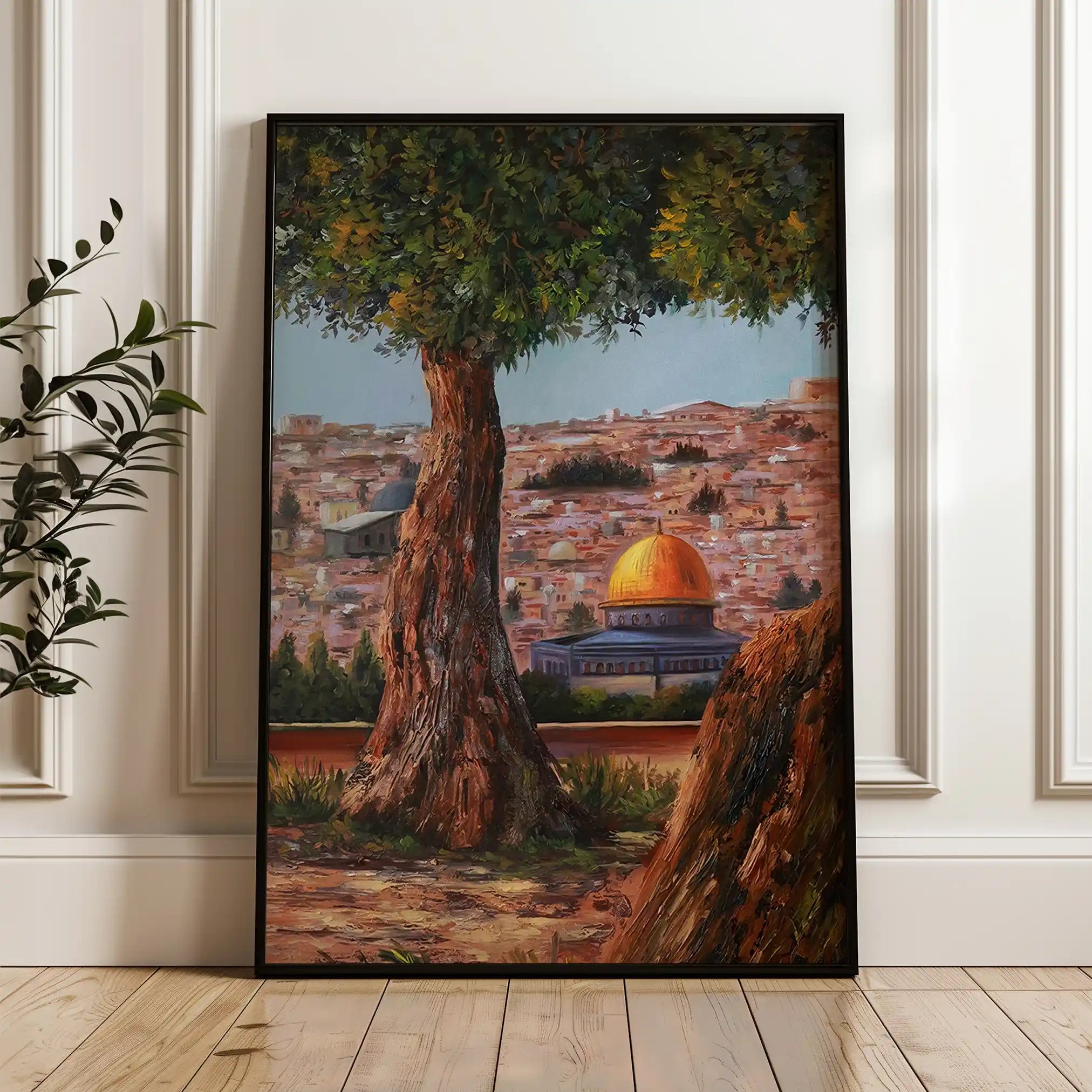 Palestine 178 Canvas Art 60 x 40 cm / Stretched on hidden frame