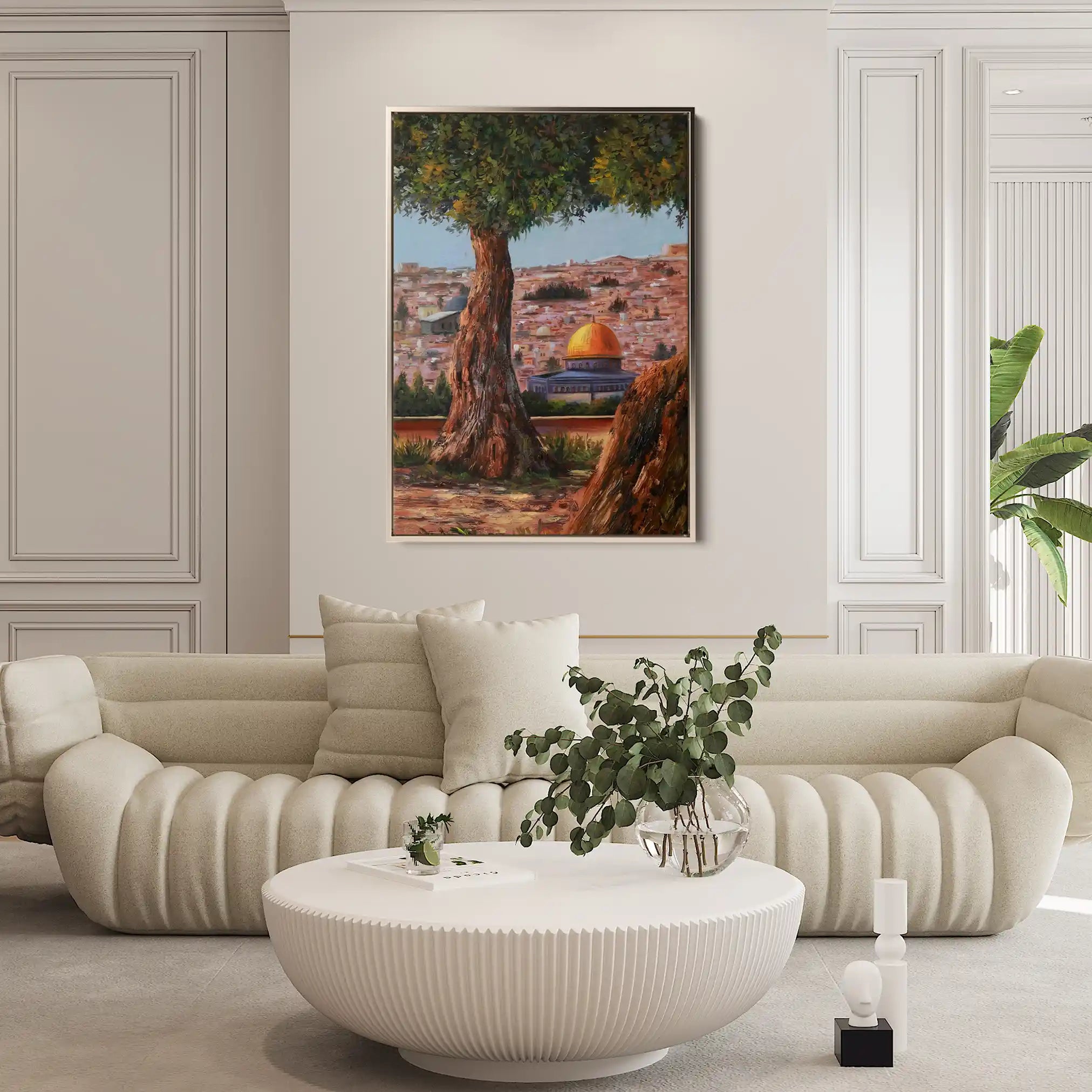 Palestine 178 Canvas Art 60 x 40 cm / Stretched on hidden frame