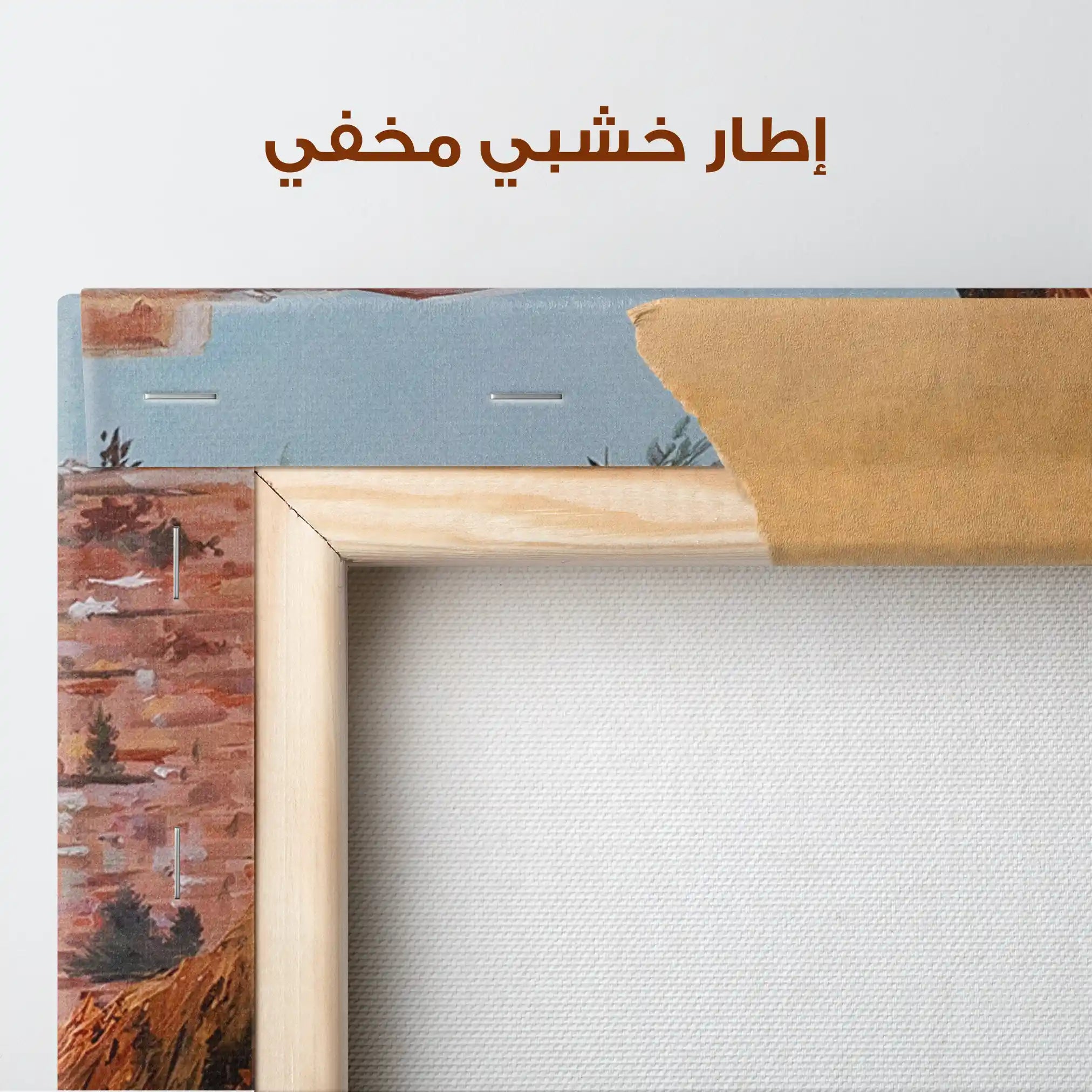 Palestine 178 Canvas Art 60 x 40 cm / Stretched on hidden frame