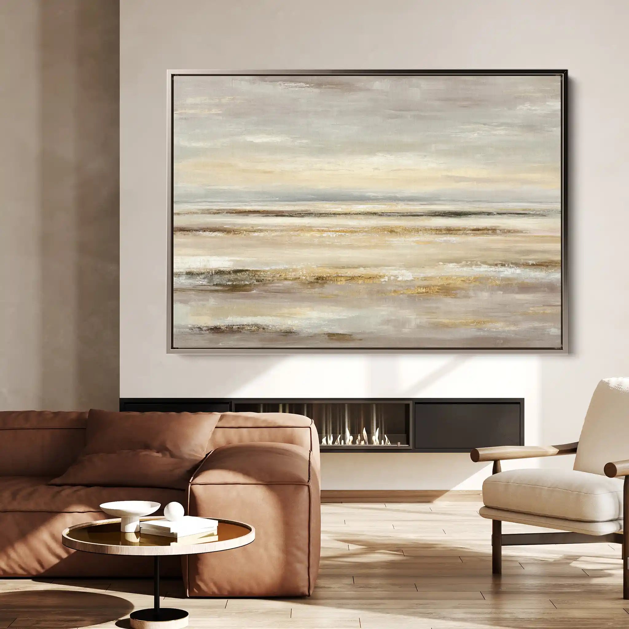 Abstract 1780 Canvas Art 60 x 40 cm / Stretched on hidden frame