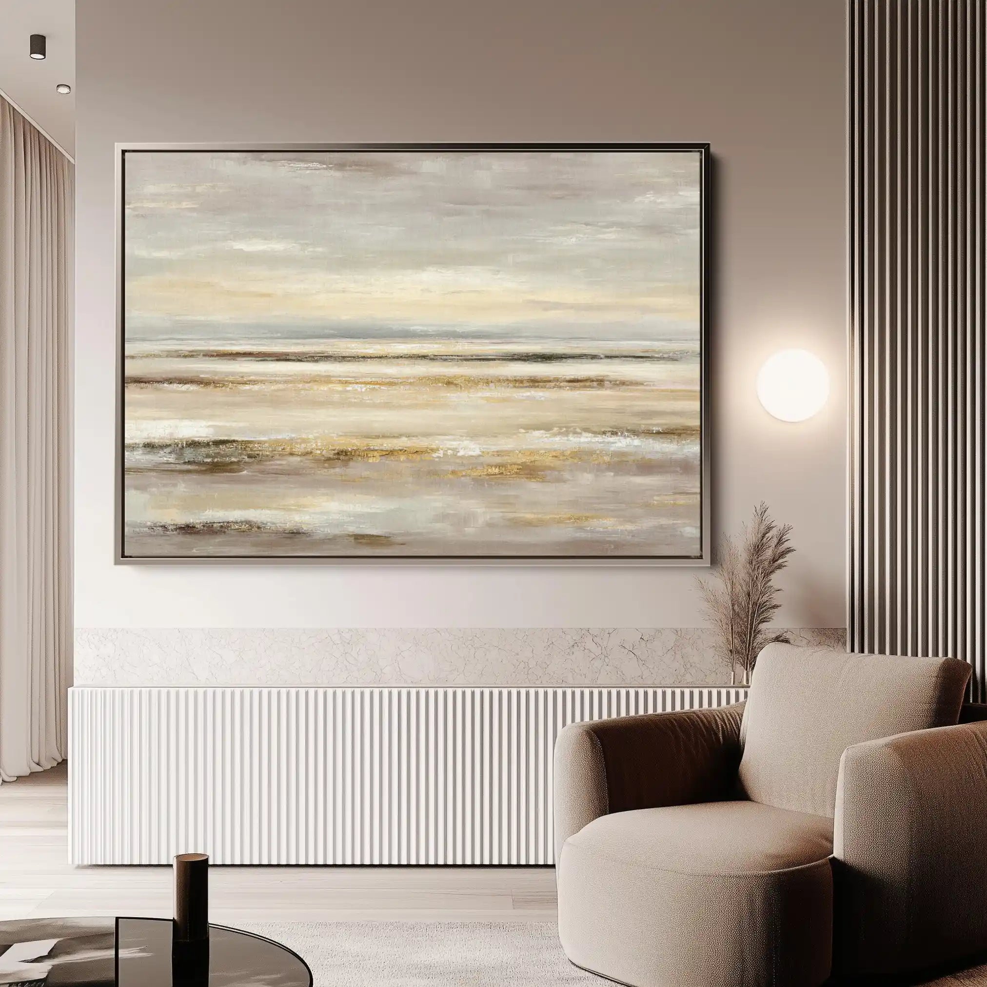 Abstract 1780 Canvas Art 60 x 40 cm / Stretched on hidden frame