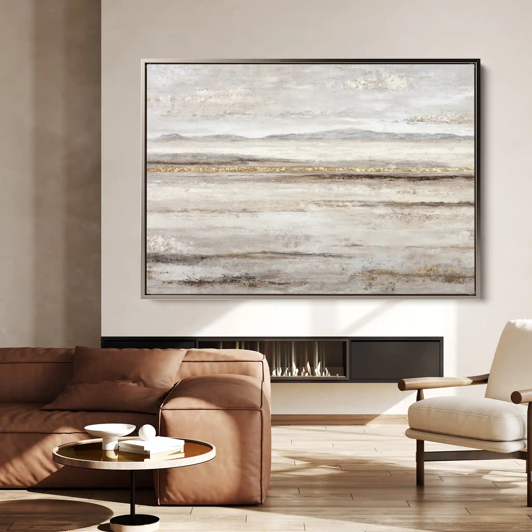 Abstract 1783 Canvas Art 60 x 40 cm / Stretched on hidden frame