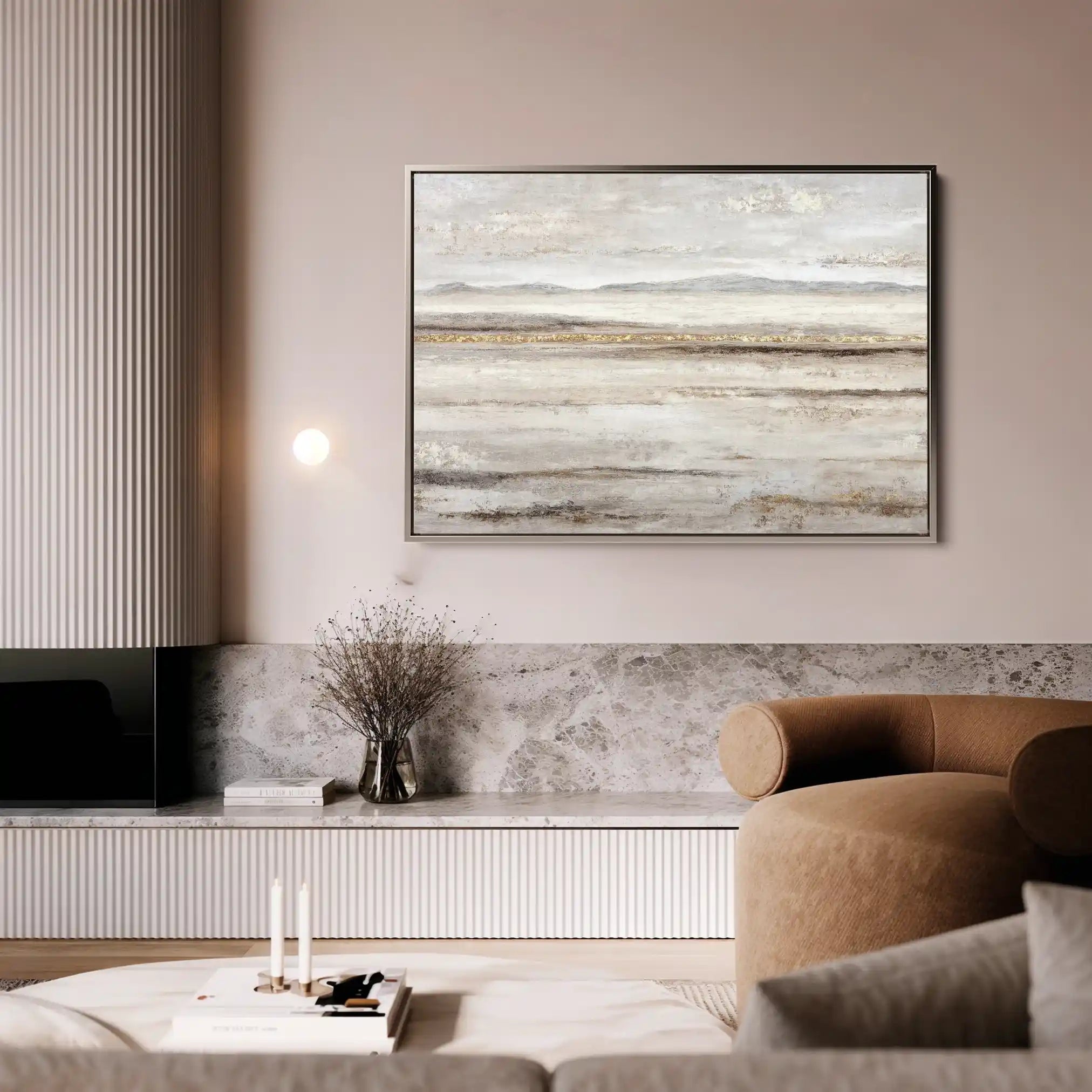 Abstract 1783 Canvas Art 60 x 40 cm / Stretched on hidden frame