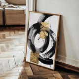 Abstract 1784 Canvas Art 60 x 40 cm / Stretched on hidden frame