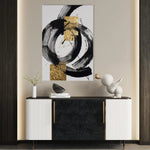 Abstract 1784 Canvas Art 60 x 40 cm / Stretched on hidden frame