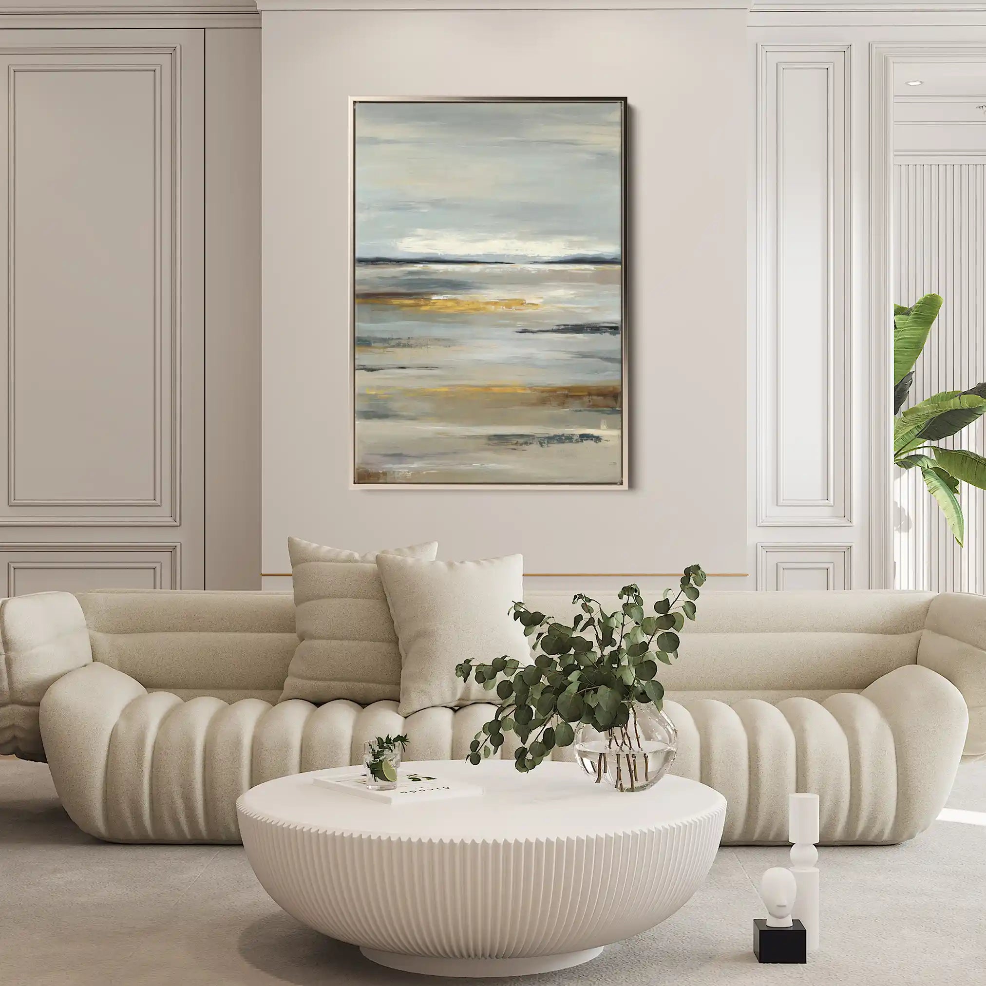 Abstract 1786 Canvas Art 60 x 40 cm / Stretched on hidden frame