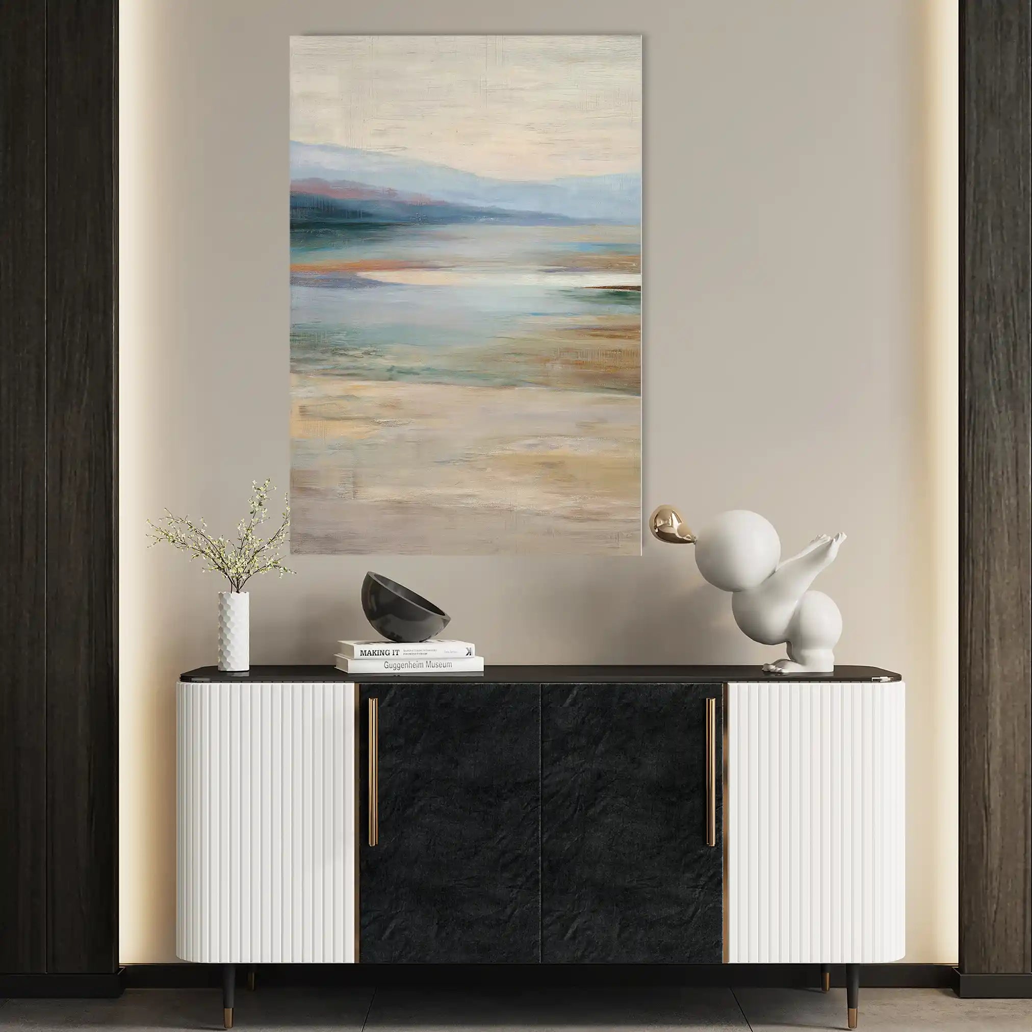 Abstract 1789 Canvas Art 60 x 40 cm / Stretched on hidden frame