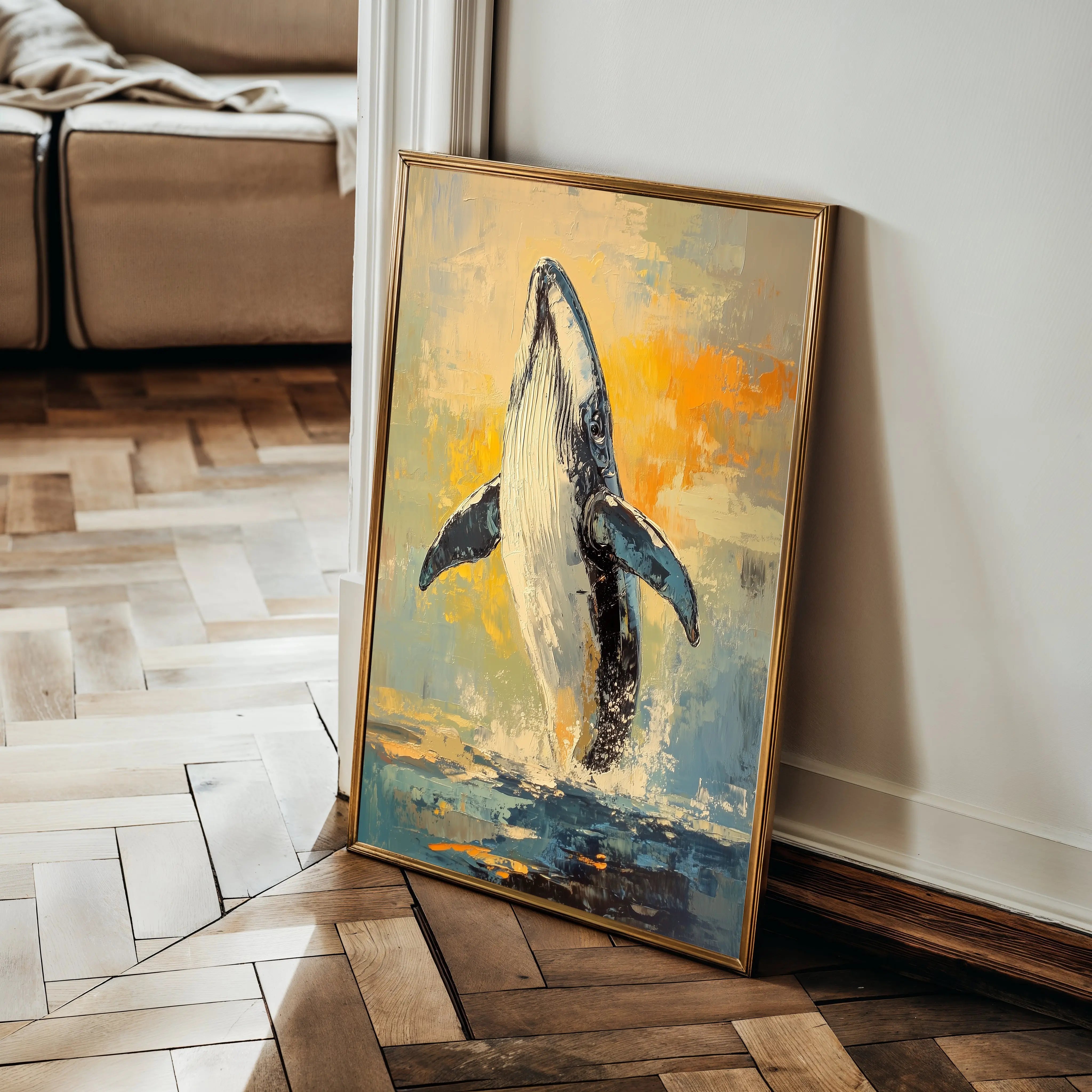 Animals Canvas Wall Art WAD179-AN 90 x 60 cm / Stretched on hidden frame