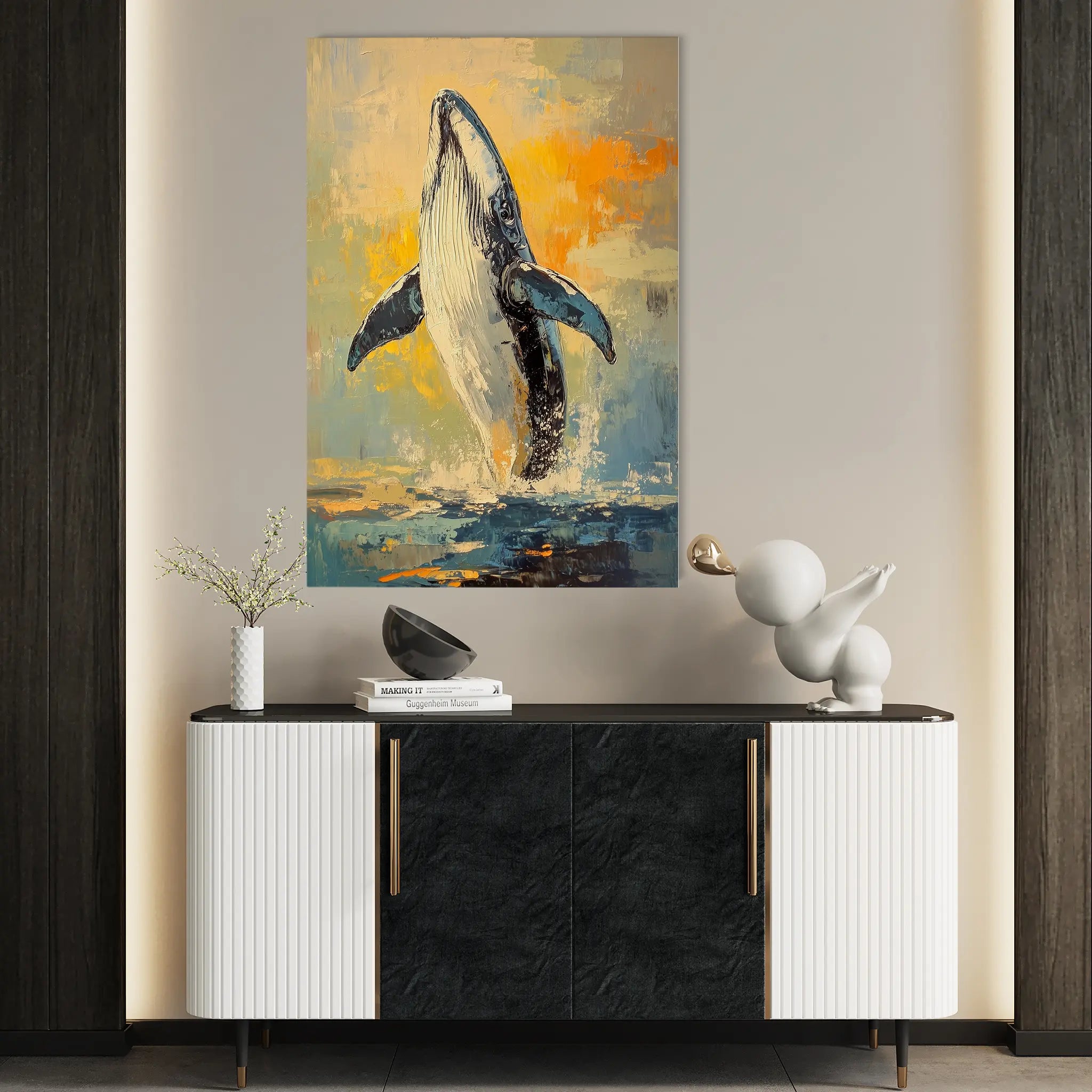 Animals Canvas Wall Art WAD179-AN 90 x 60 cm / Stretched on hidden frame
