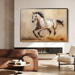 Horses 179 Canvas Art 90 x 60 cm / Stretched on hidden frame