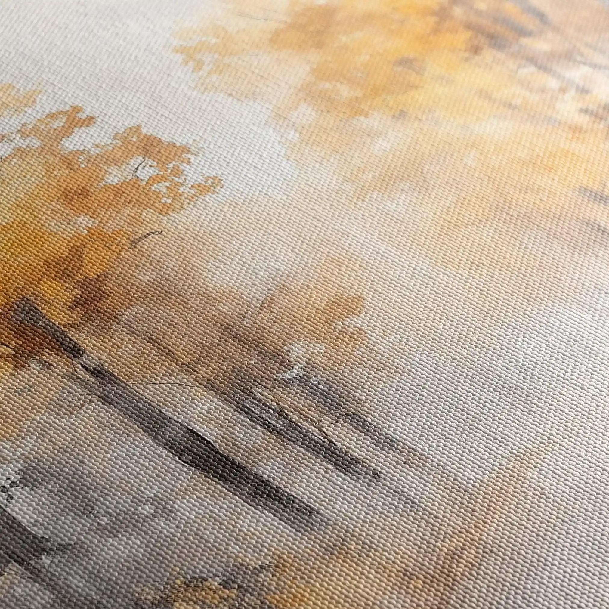 Landscape 179 Canvas Art 90 x 60 cm / Stretched on hidden frame