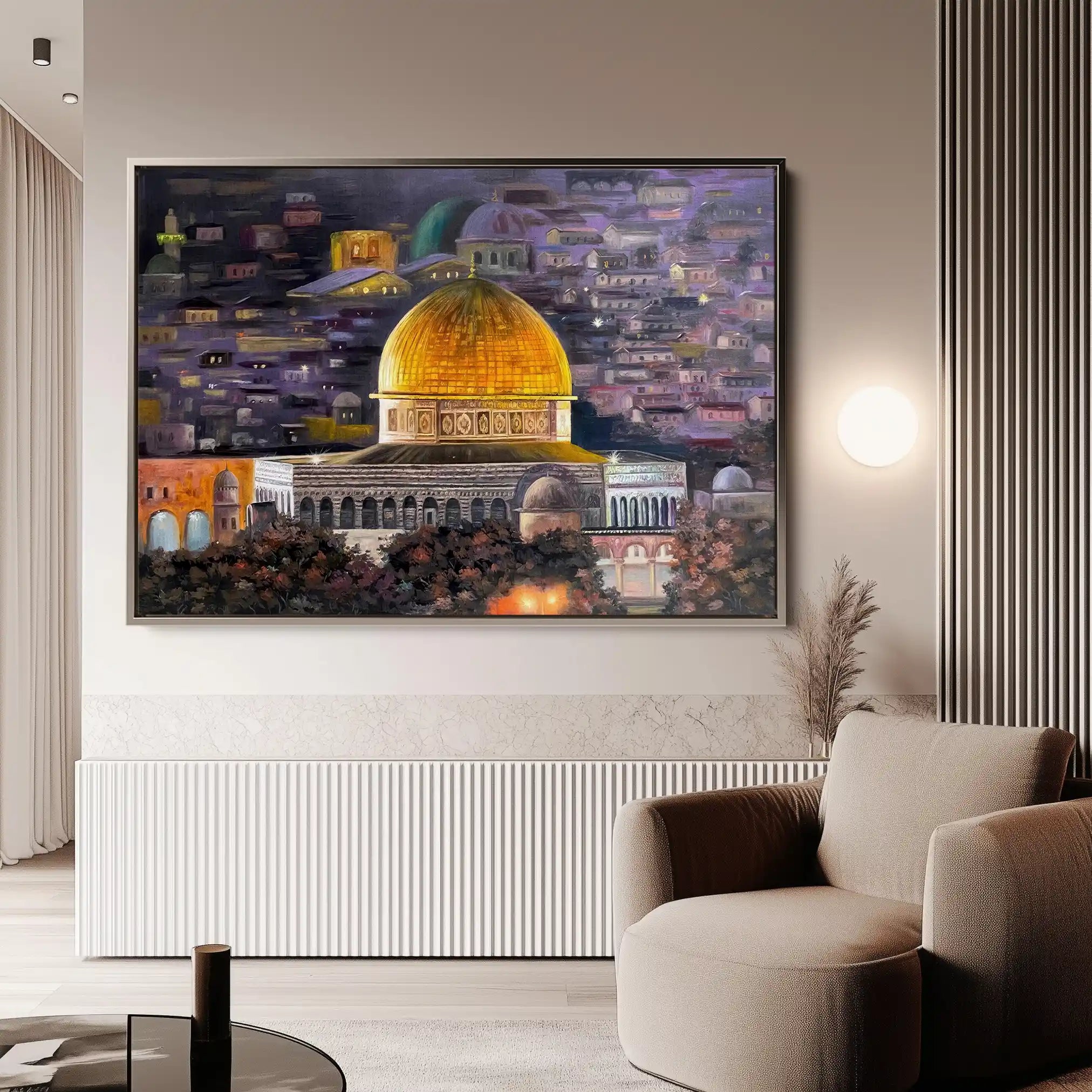 Palestine 179 Canvas Art 60 x 40 cm / Stretched on hidden frame