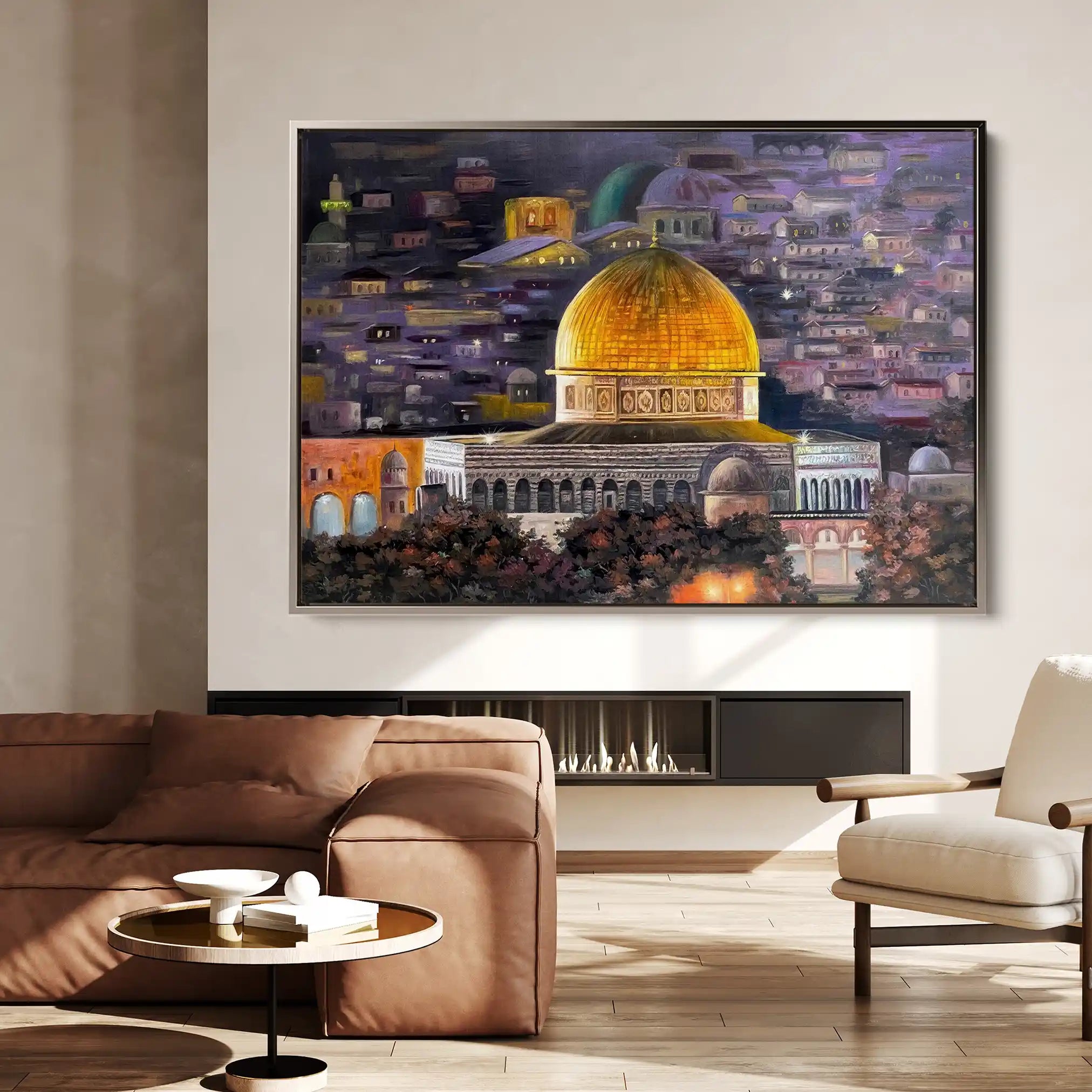 Palestine 179 Canvas Art 60 x 40 cm / Stretched on hidden frame