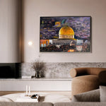 Palestine 179 Canvas Art 60 x 40 cm / Stretched on hidden frame