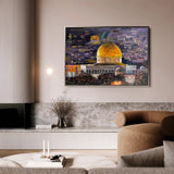 Palestine 179 Canvas Art 60 x 40 cm / Stretched on hidden frame