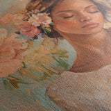 Portrait 179 Canvas Art 90 x 60 cm / Stretched on hidden frame