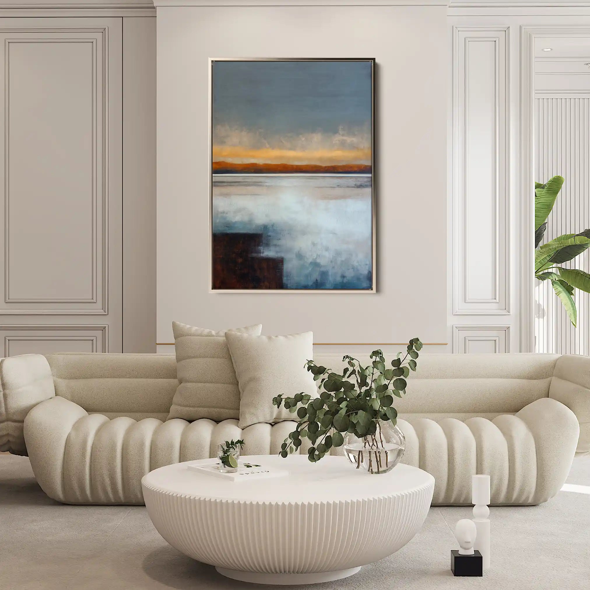 Abstract 1792 Canvas Art 60 x 40 cm / Stretched on hidden frame