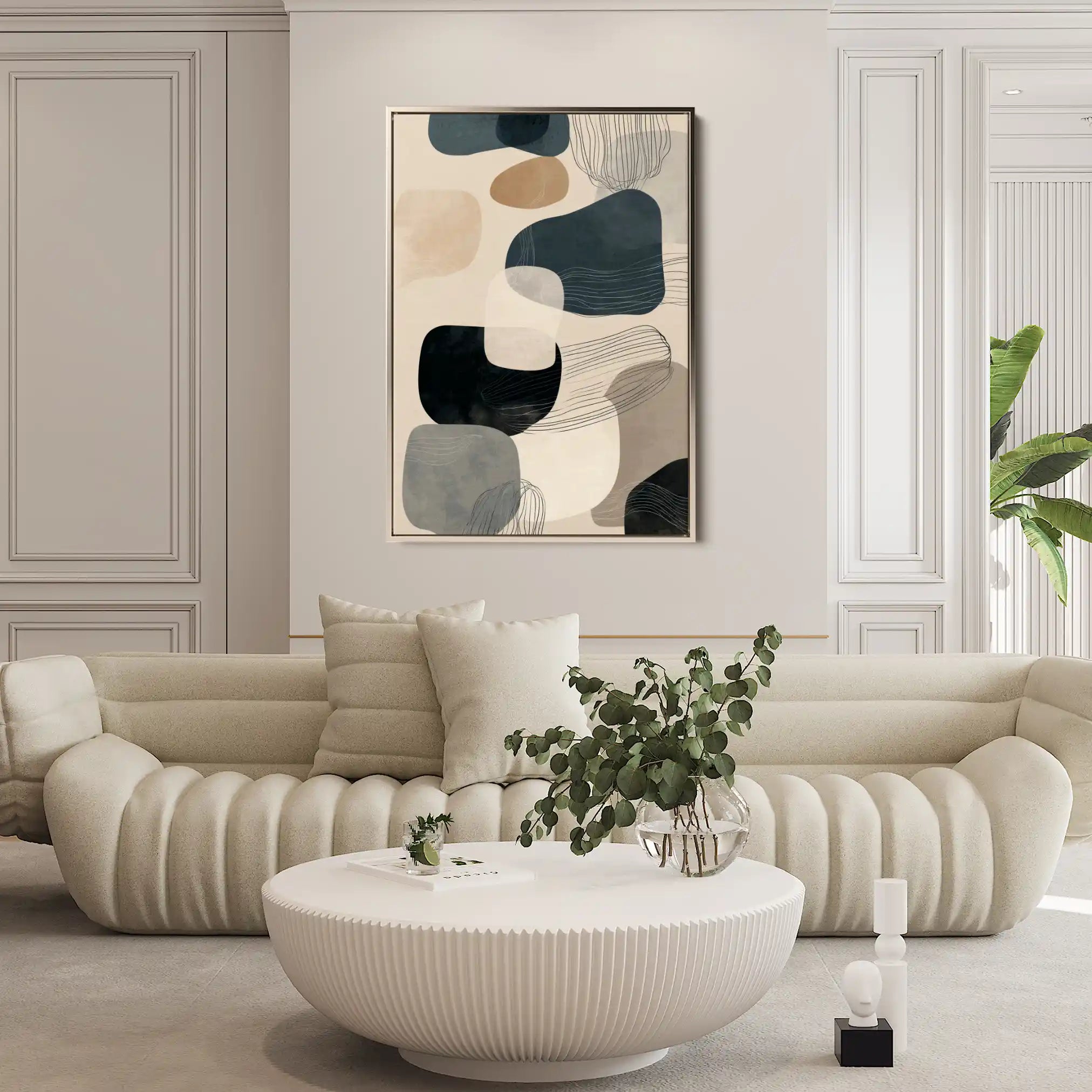 Abstract 1794 Canvas Art 60 x 40 cm / Stretched on hidden frame
