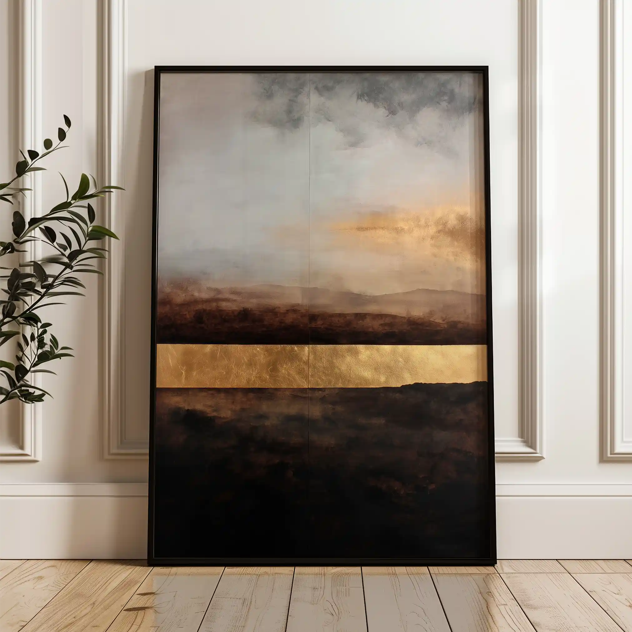 Abstract 1795 Canvas Art 60 x 40 cm / Stretched on hidden frame