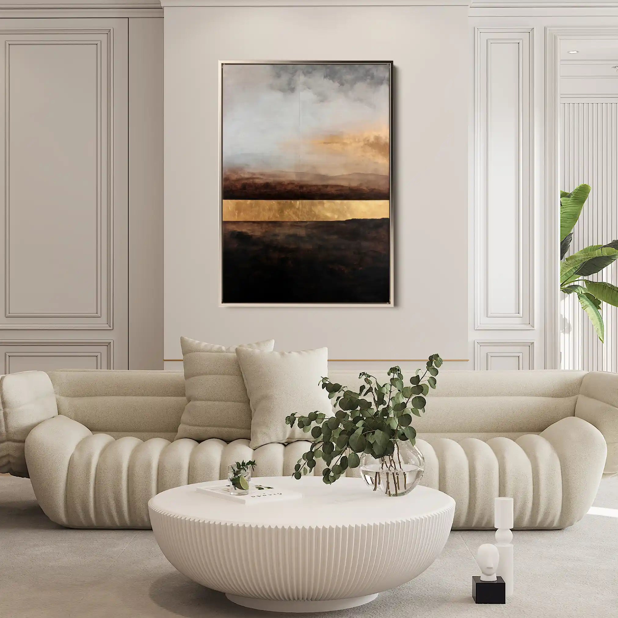 Abstract 1795 Canvas Art 60 x 40 cm / Stretched on hidden frame