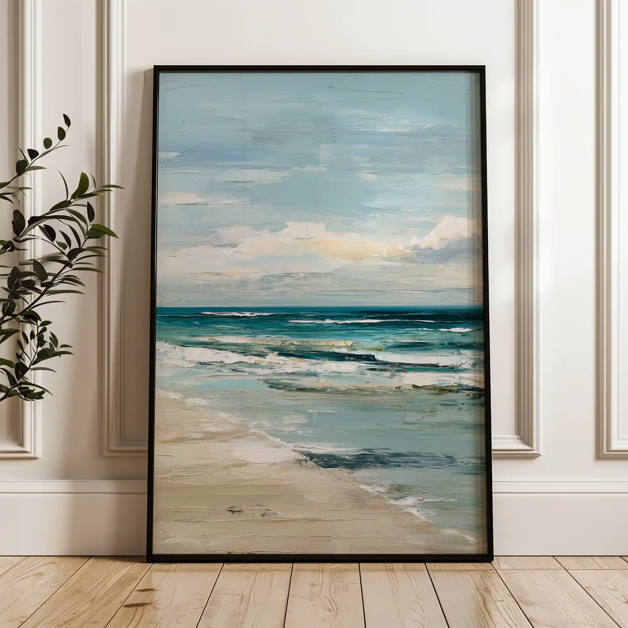 Abstract 1799 Canvas Art 60 x 40 cm / Stretched on hidden frame