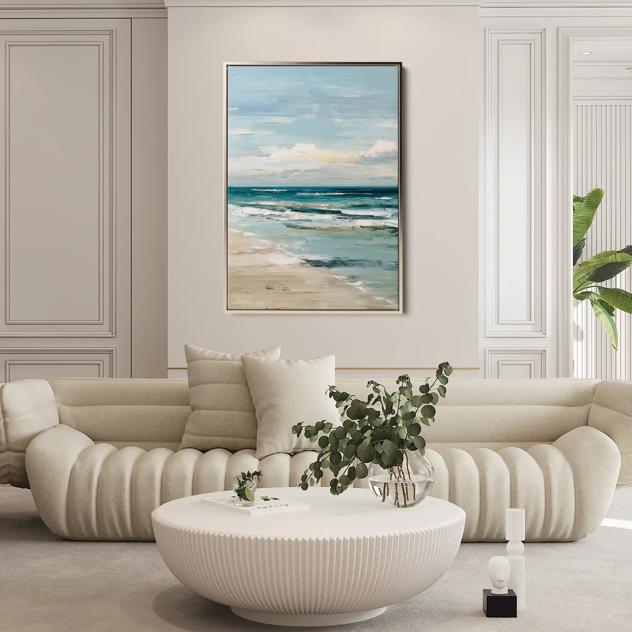 Abstract 1799 Canvas Art 60 x 40 cm / Stretched on hidden frame