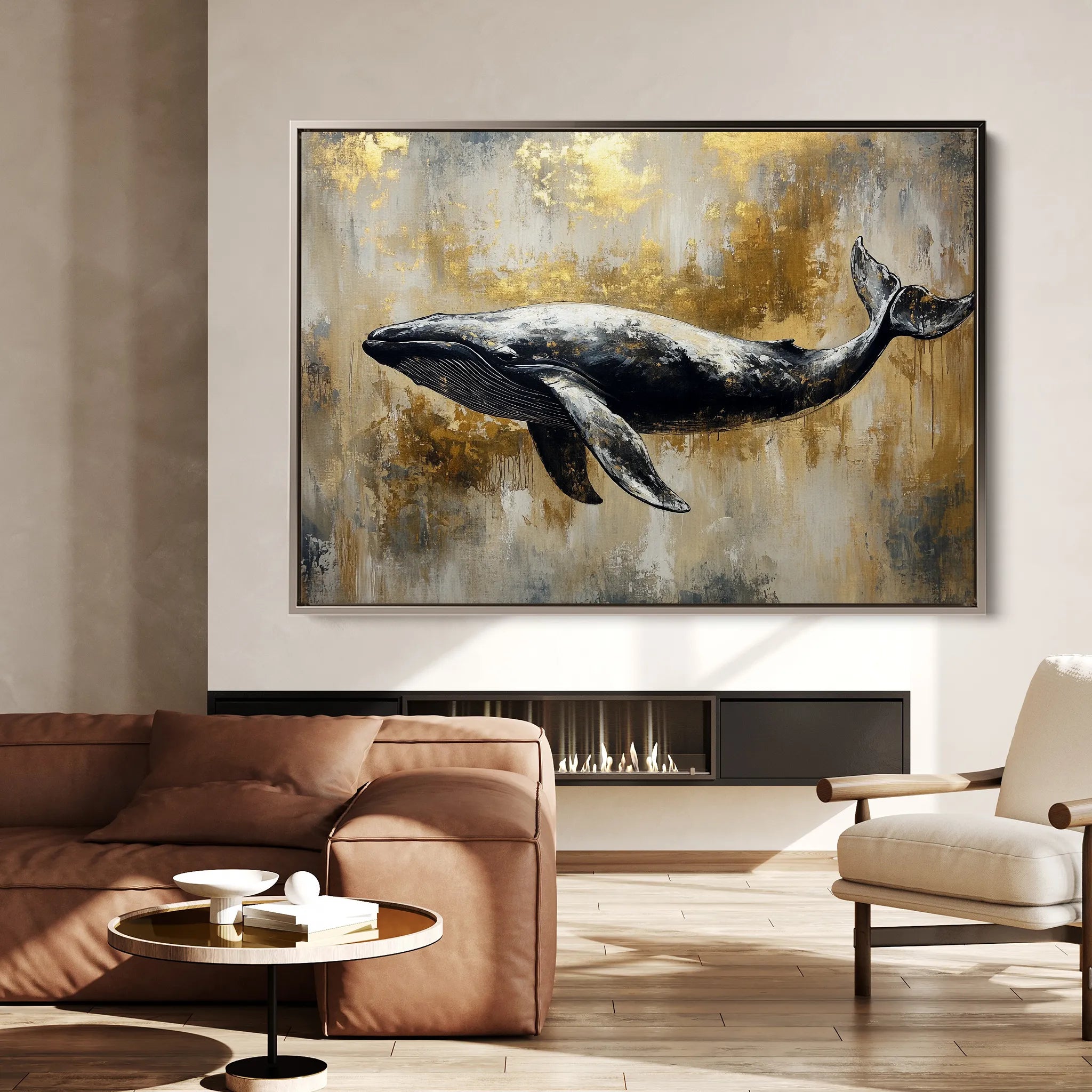 Animals Canvas Wall Art WAD180-AN 90 x 60 cm / Stretched on hidden frame