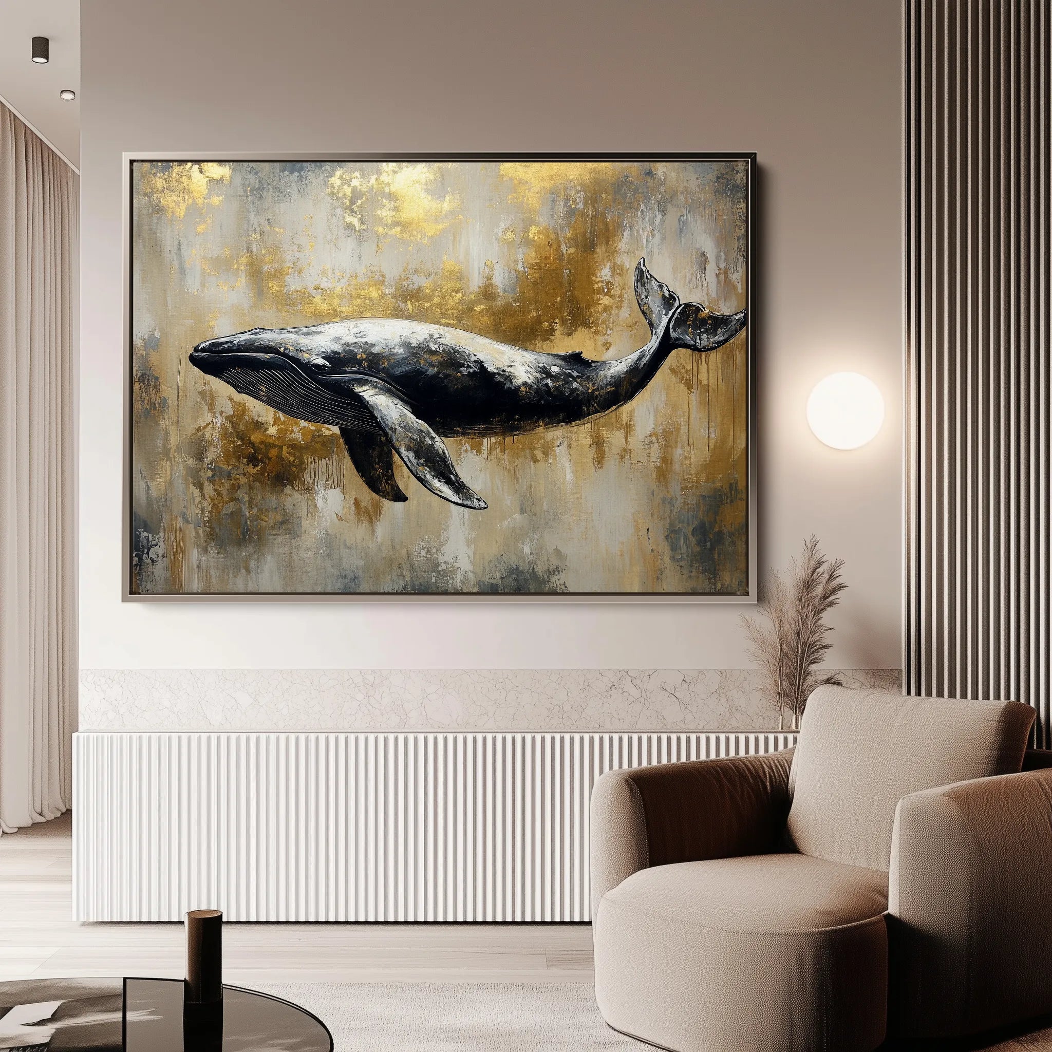 Animals Canvas Wall Art WAD180-AN 90 x 60 cm / Stretched on hidden frame