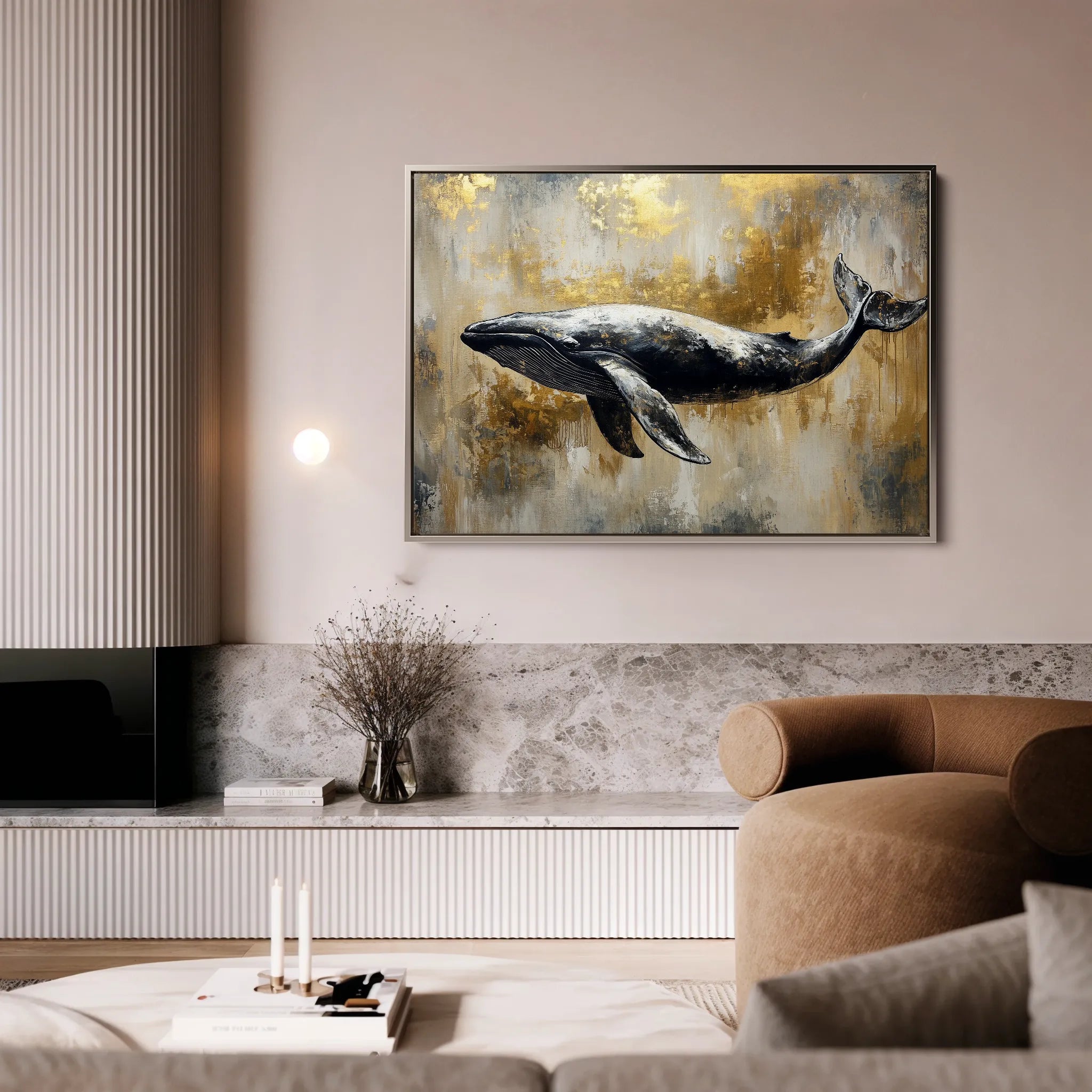 Animals Canvas Wall Art WAD180-AN 90 x 60 cm / Stretched on hidden frame