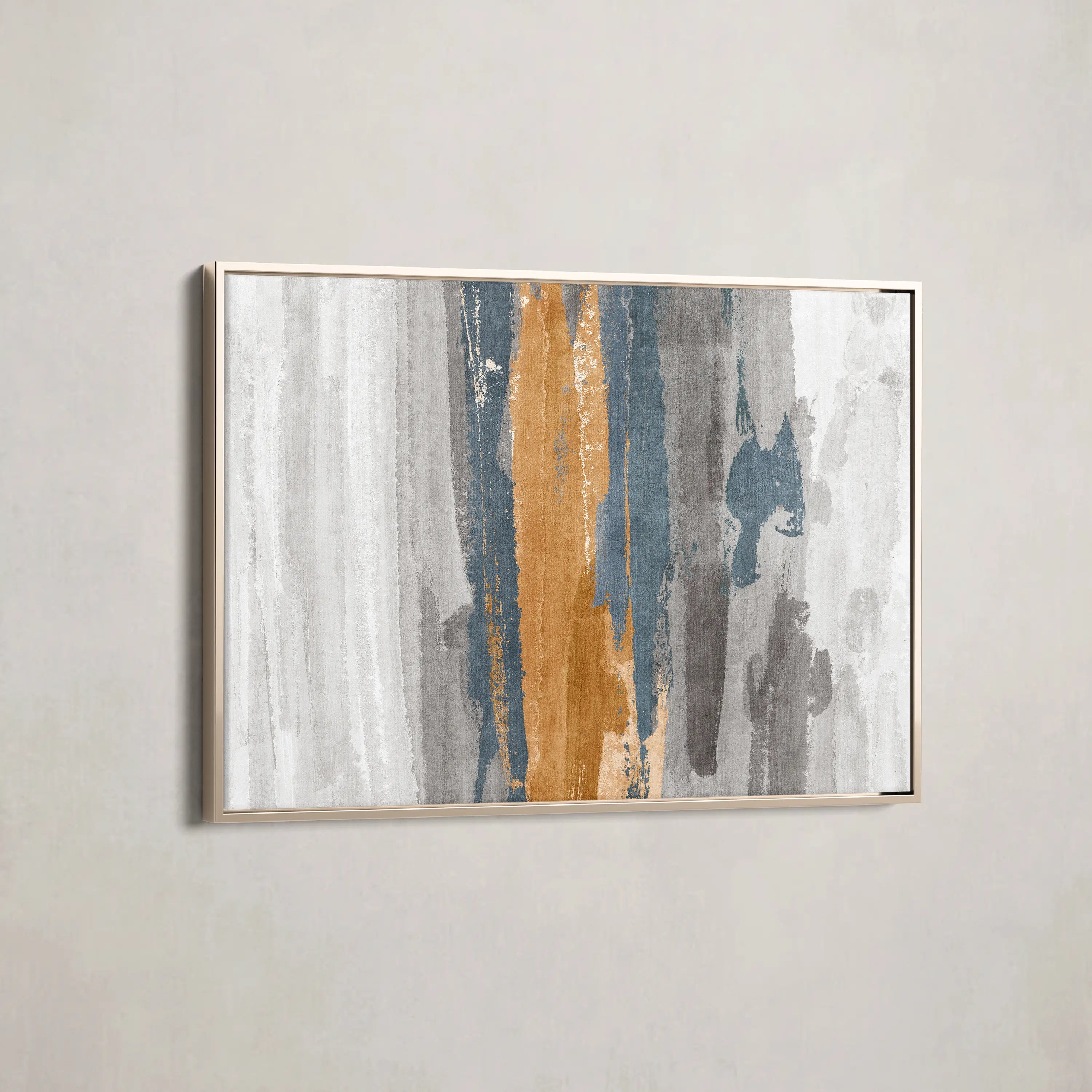 Abstract Canvas Wall Art WAD180-A 90 x 60 cm / Stretched on hidden frame